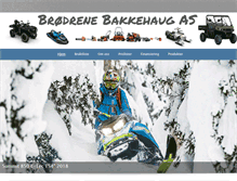 Tablet Screenshot of brbakkehaug.com